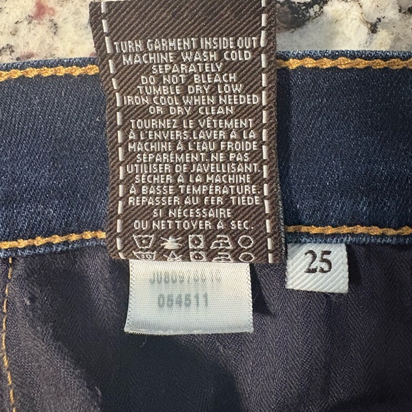 7 for All Mankind ankle Gwenevere jeans. Size 25. EUC!! - Picture 7 of 9